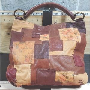 Vintage Lucky Brand Patchwork Bag/Purse